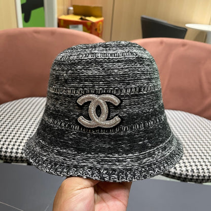 25 new mixed color knitted bucket hat