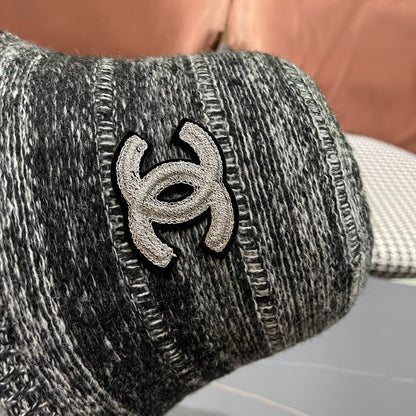 25 new mixed color knitted bucket hat