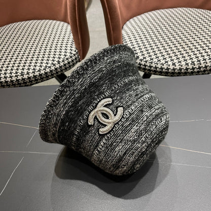 25 new mixed color knitted bucket hat