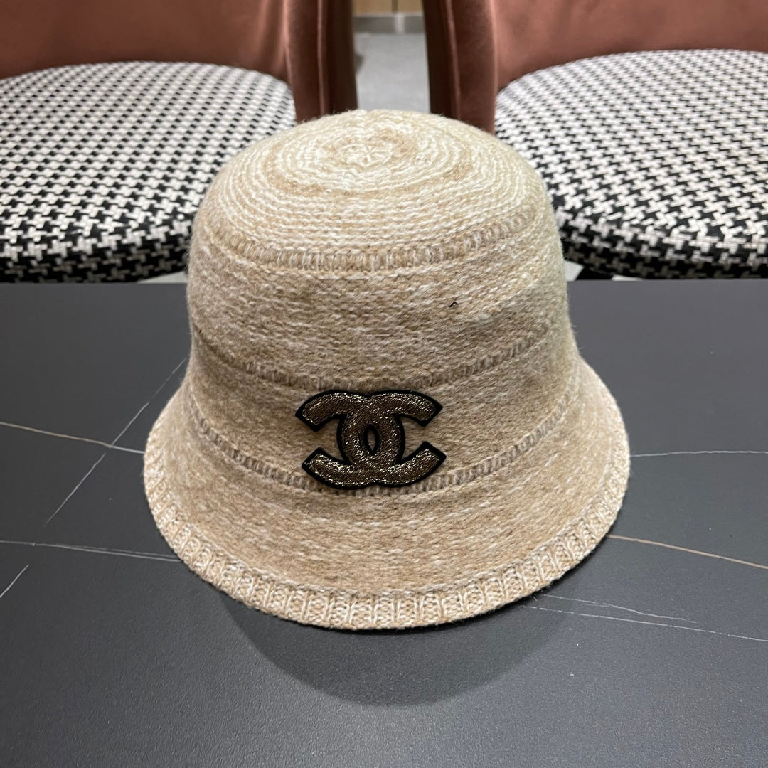 25 new mixed color knitted bucket hat