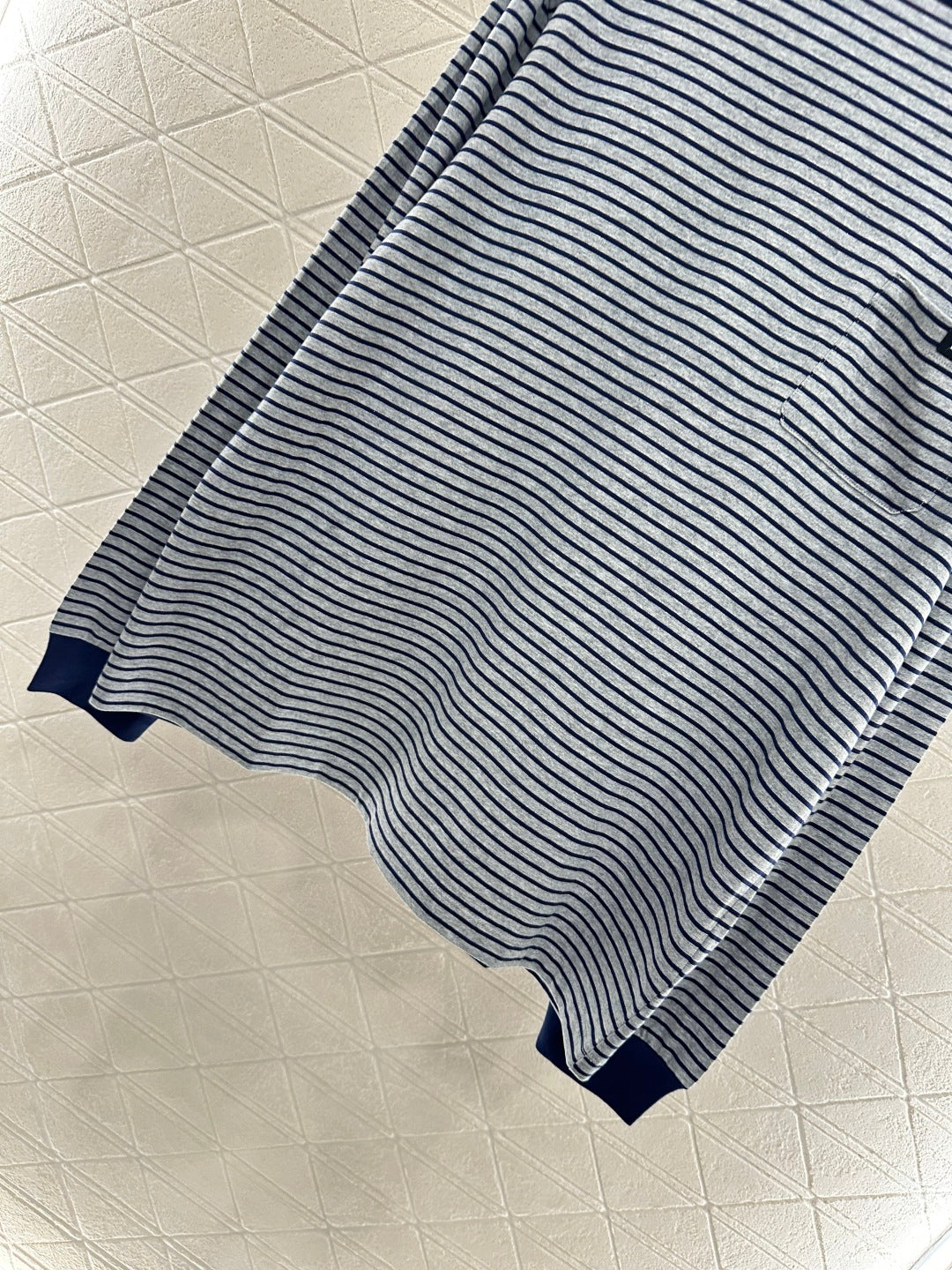 25fw new contrast color striped long sleeves