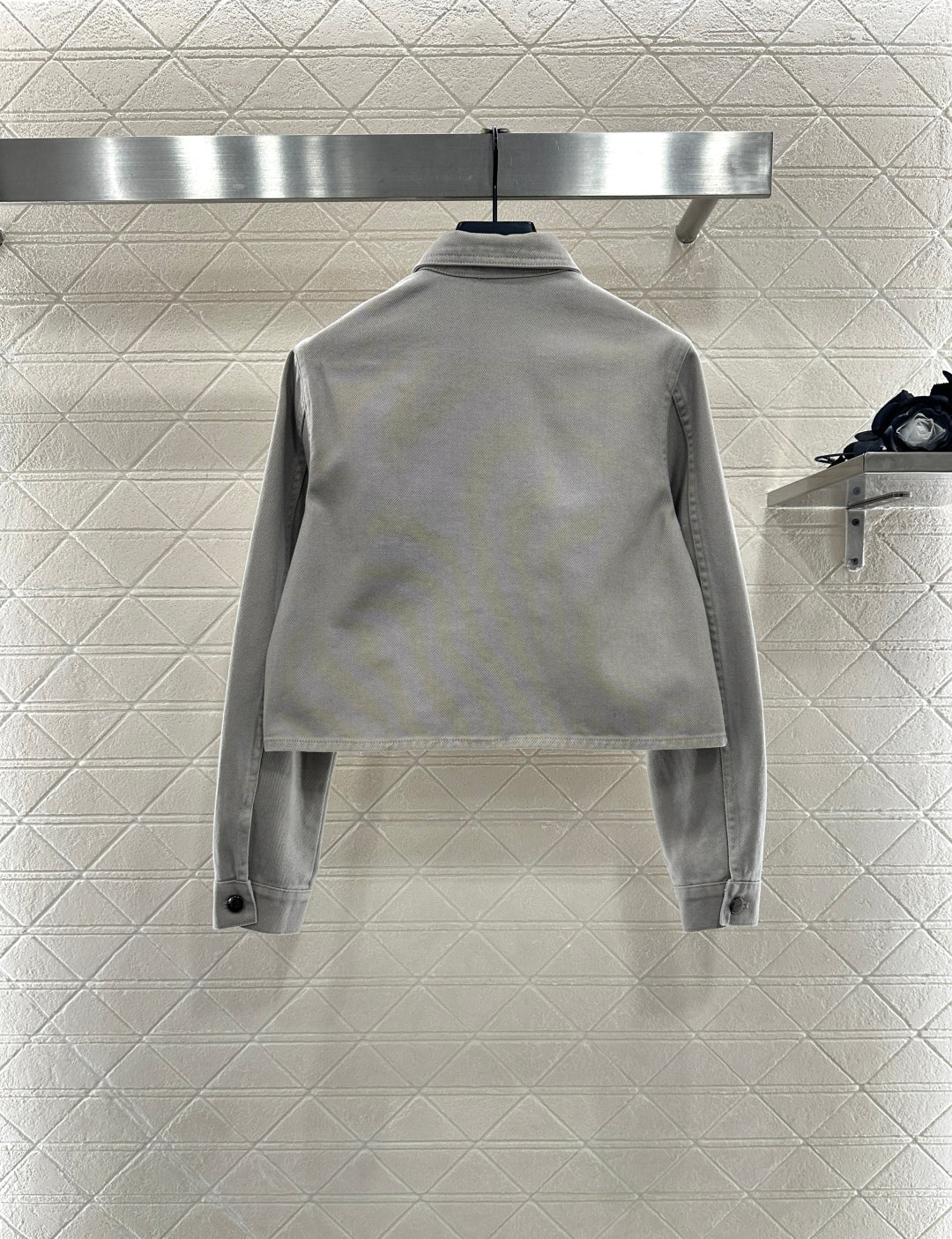 25fw new denim jacket with trousers suit