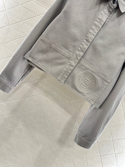 25fw new denim jacket with trousers suit