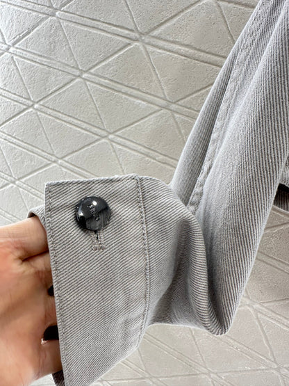 25fw new denim jacket with trousers suit