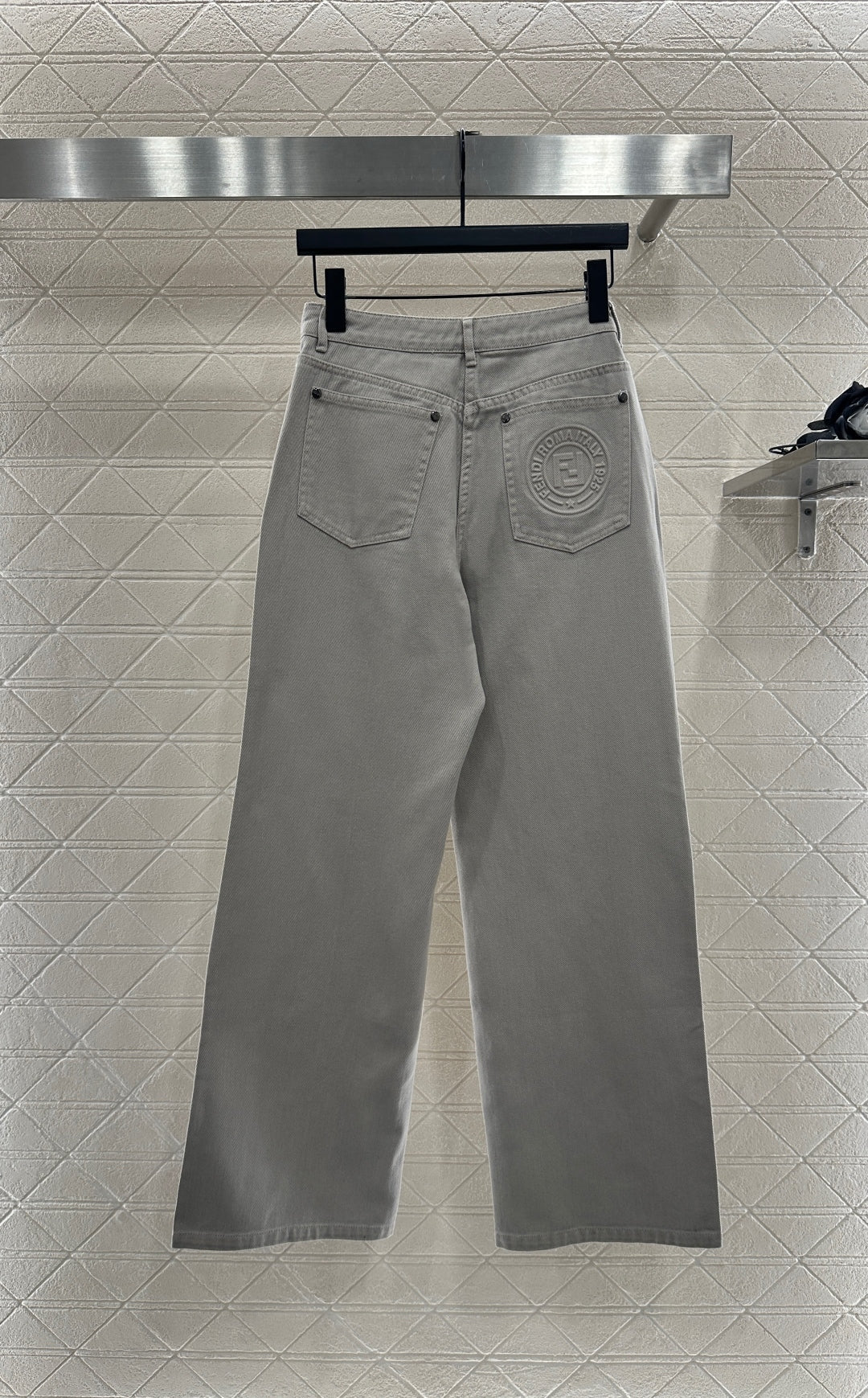 25fw new denim jacket with trousers suit