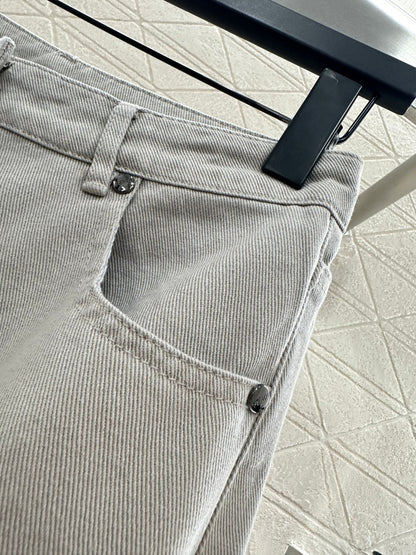 25fw new denim jacket with trousers suit