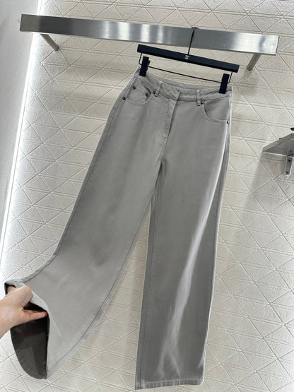 25fw new denim jacket with trousers suit