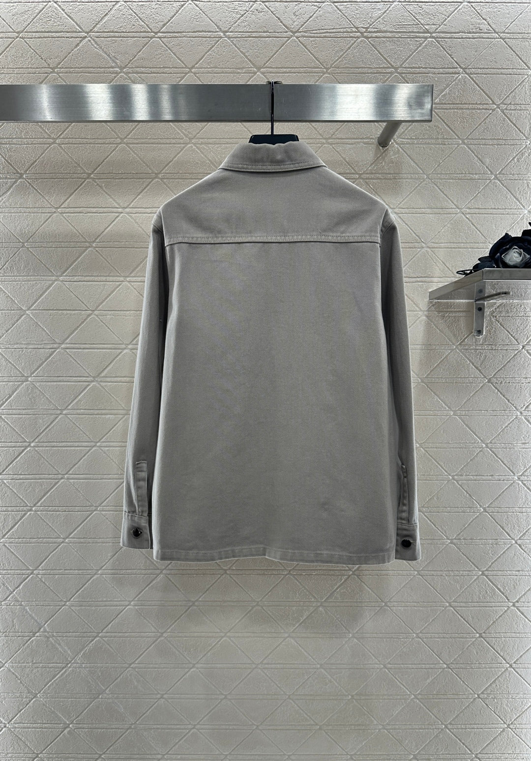 25fw new denim belt jacket with trousers suit