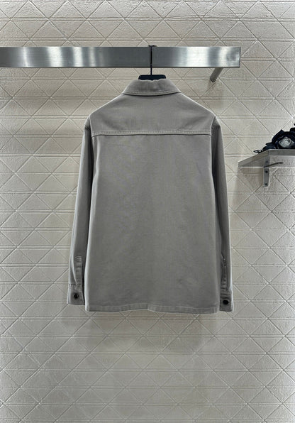 25fw new denim belt jacket with trousers suit