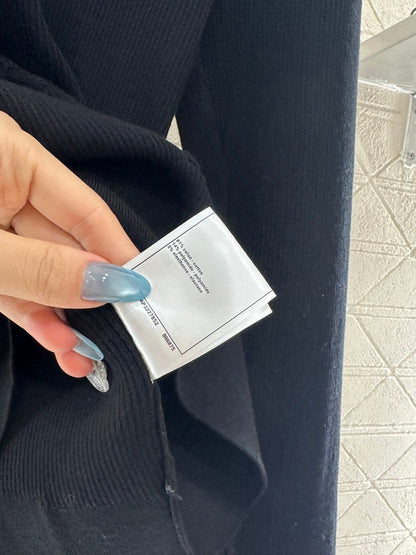 25fw new bow long-sleeved sweater