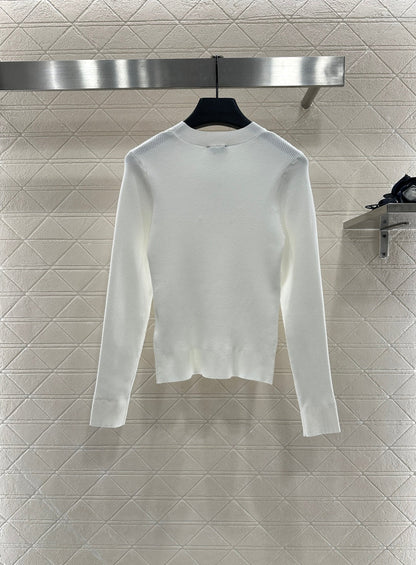 25fw new bow long-sleeved sweater