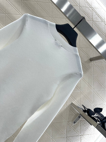 25fw new bow long-sleeved sweater