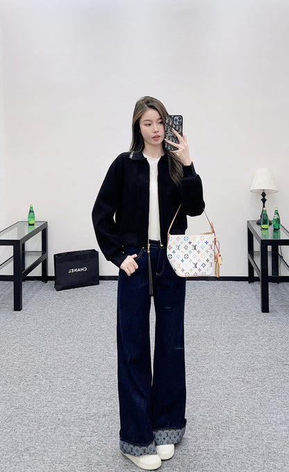 25fw new casual baseball jacket