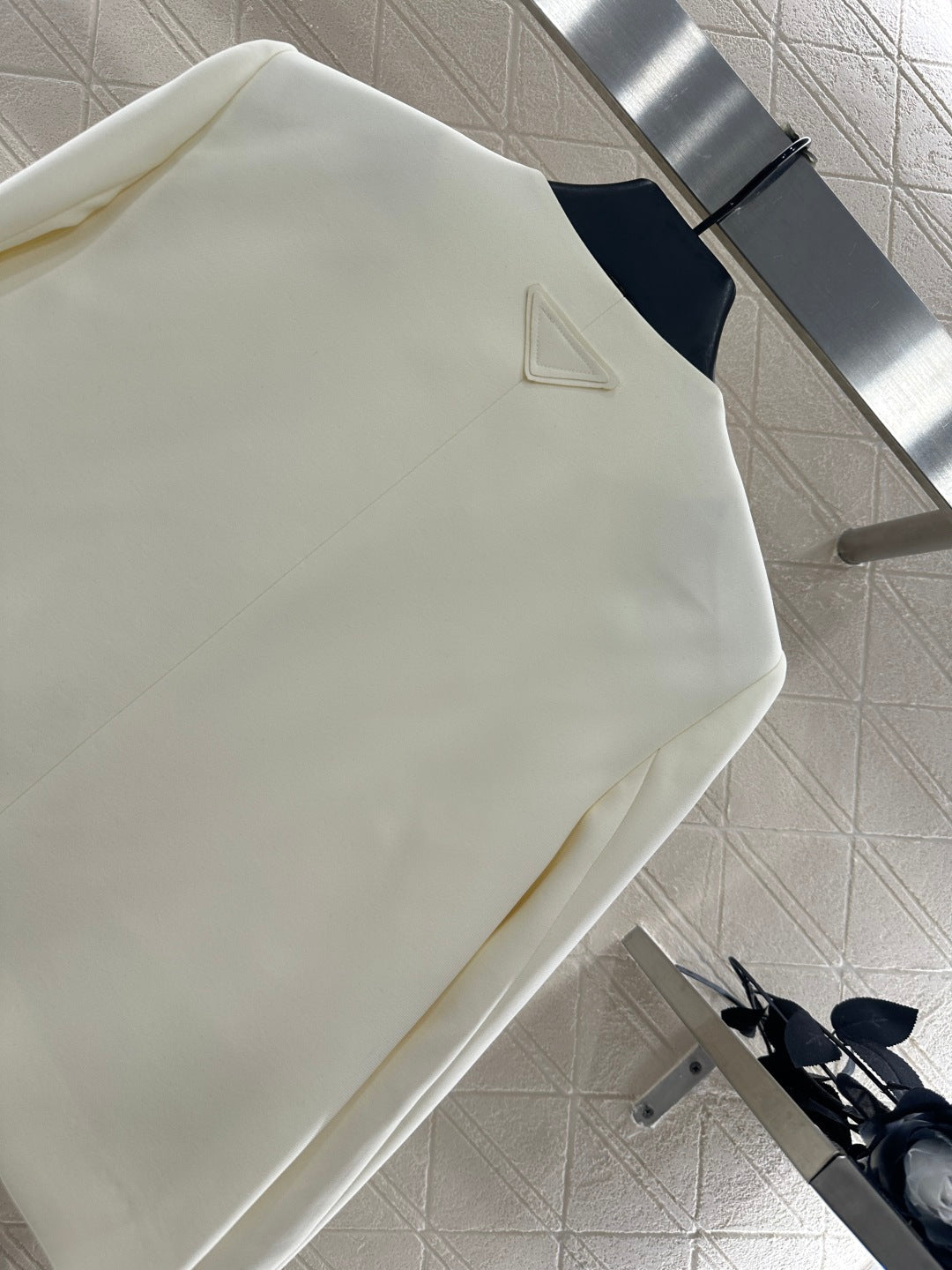 25fw new round neck bow tie jacket