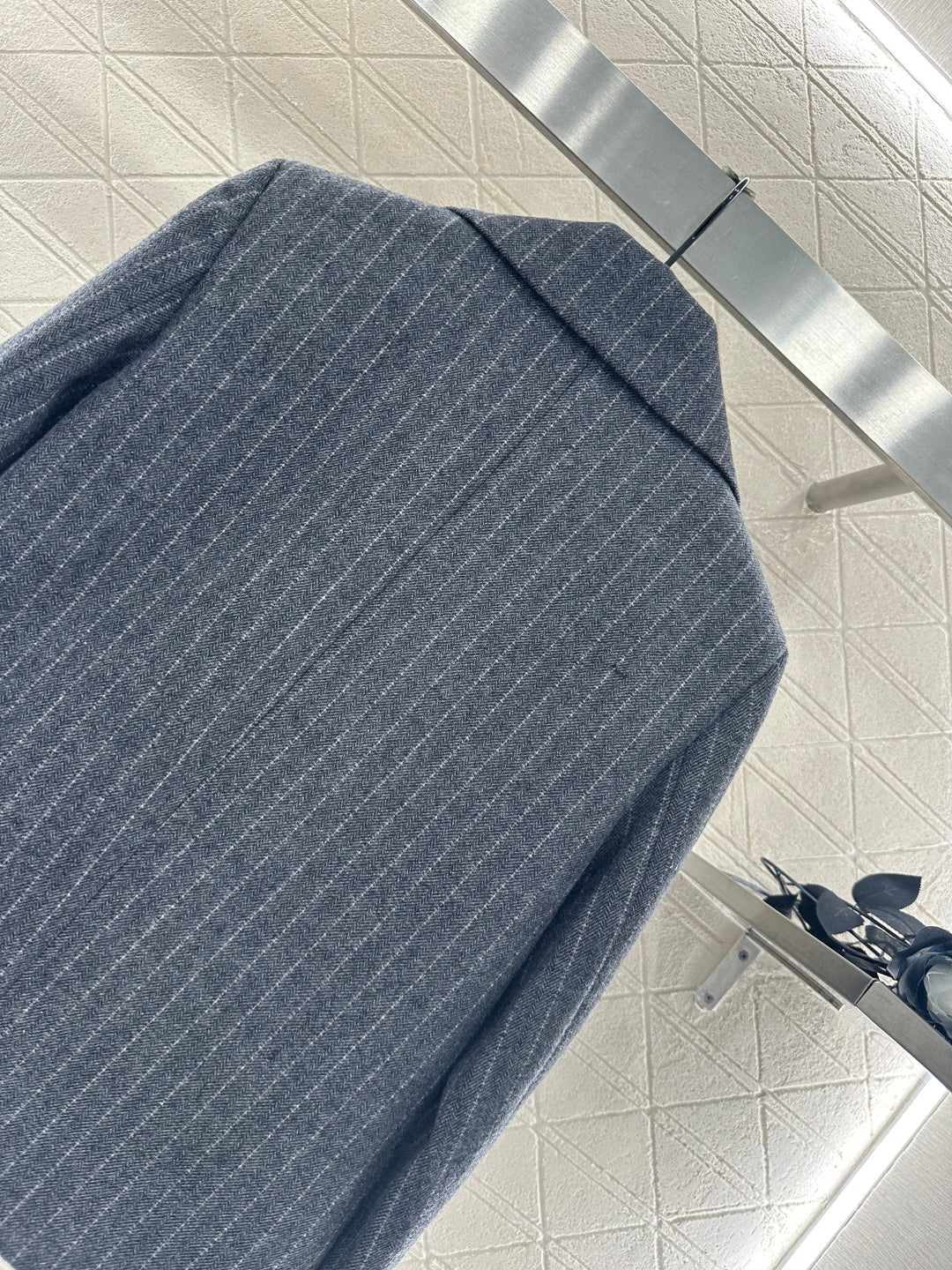 25fw new lapel striped suit jacket