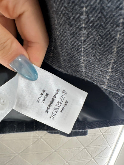 25fw new lapel striped suit jacket