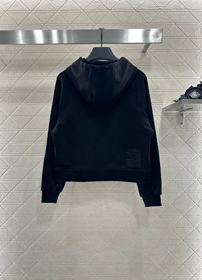 25fw new hooded letter sweatshirt with trousers suit