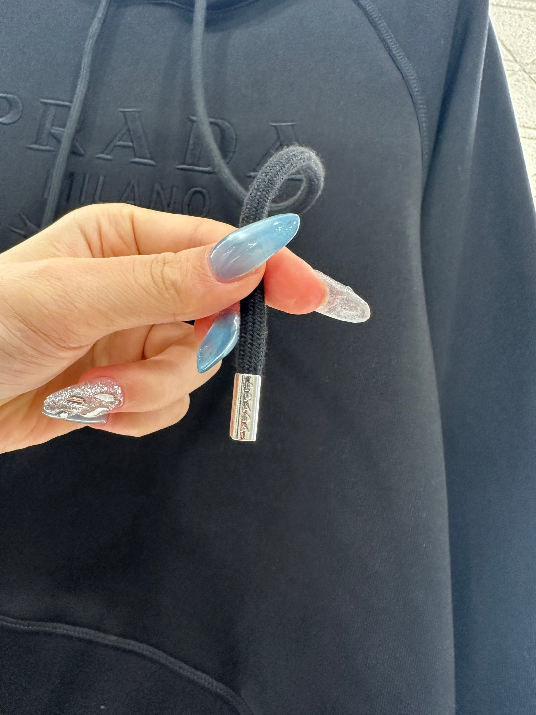 25fw new hooded letter sweatshirt with trousers suit