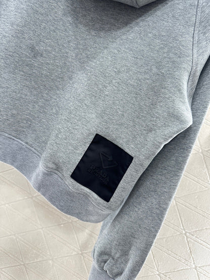 25fw new hooded letter sweatshirt with trousers suit