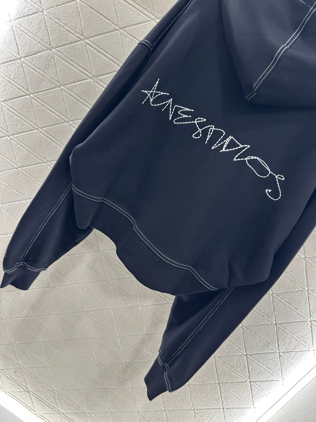 25fw new fleece hooded zippered jacket