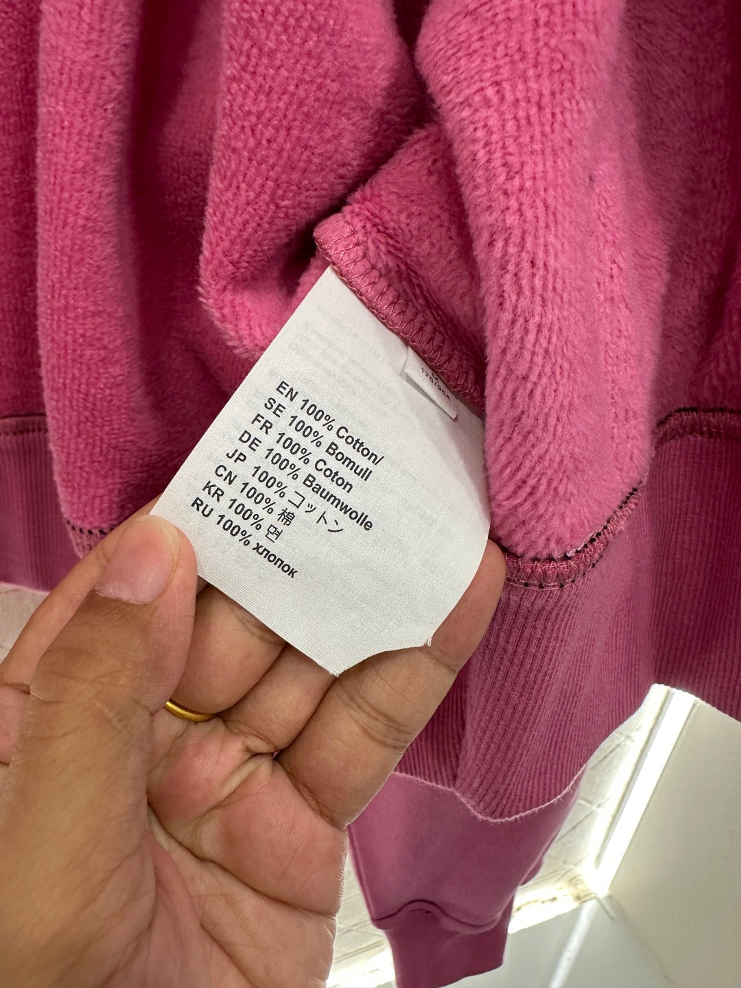 25fw new fleece hooded zippered jacket