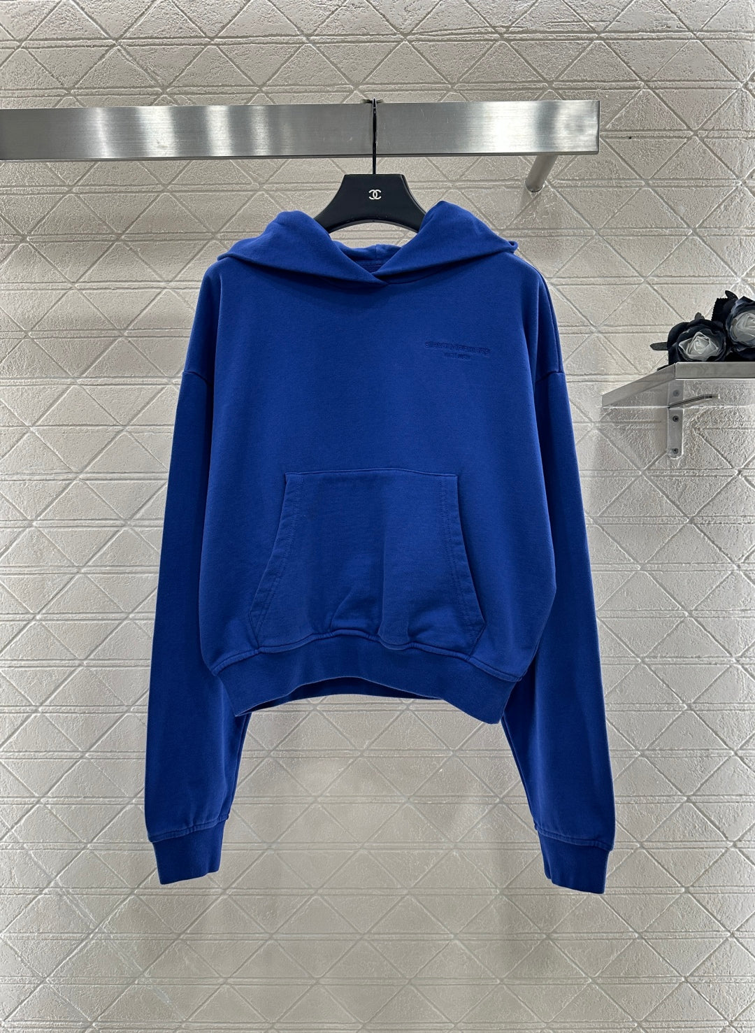 25fw new hooded letter sweatshirt shorts set