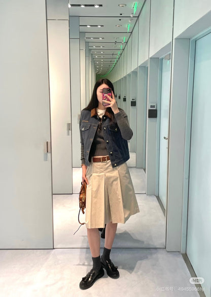 25fw denim vest jacket