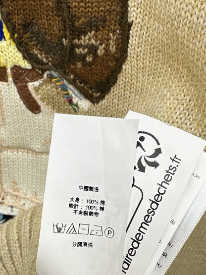 RL 25fw embroidered sweater