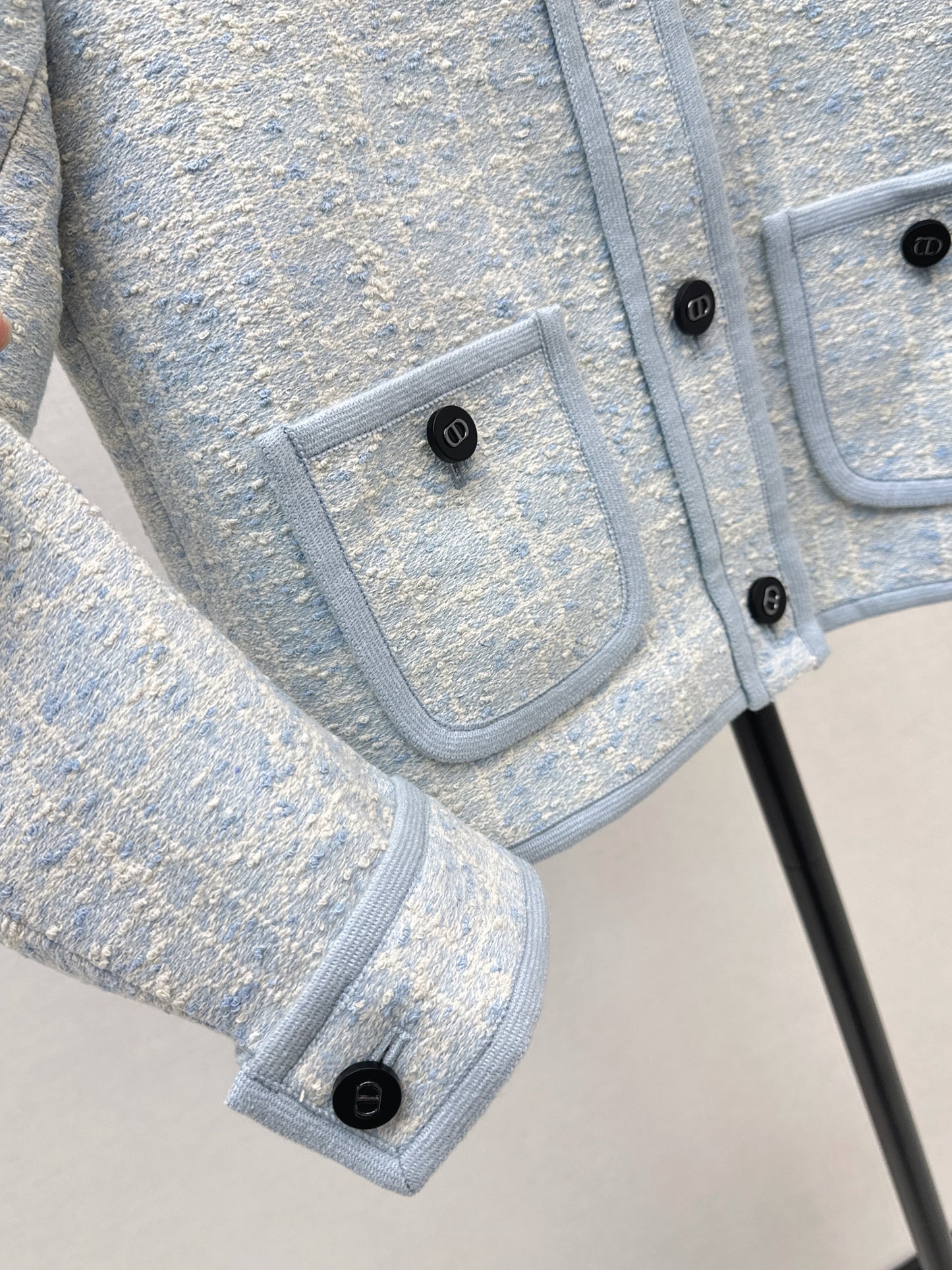 25fw new rattan check lapel jacket