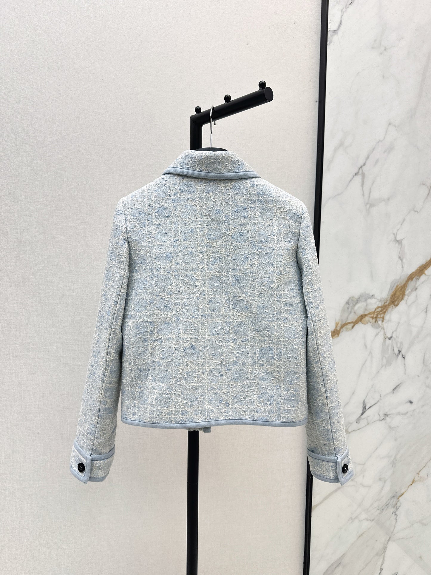 25fw new rattan check lapel jacket