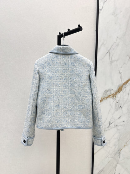 25fw new rattan check lapel jacket