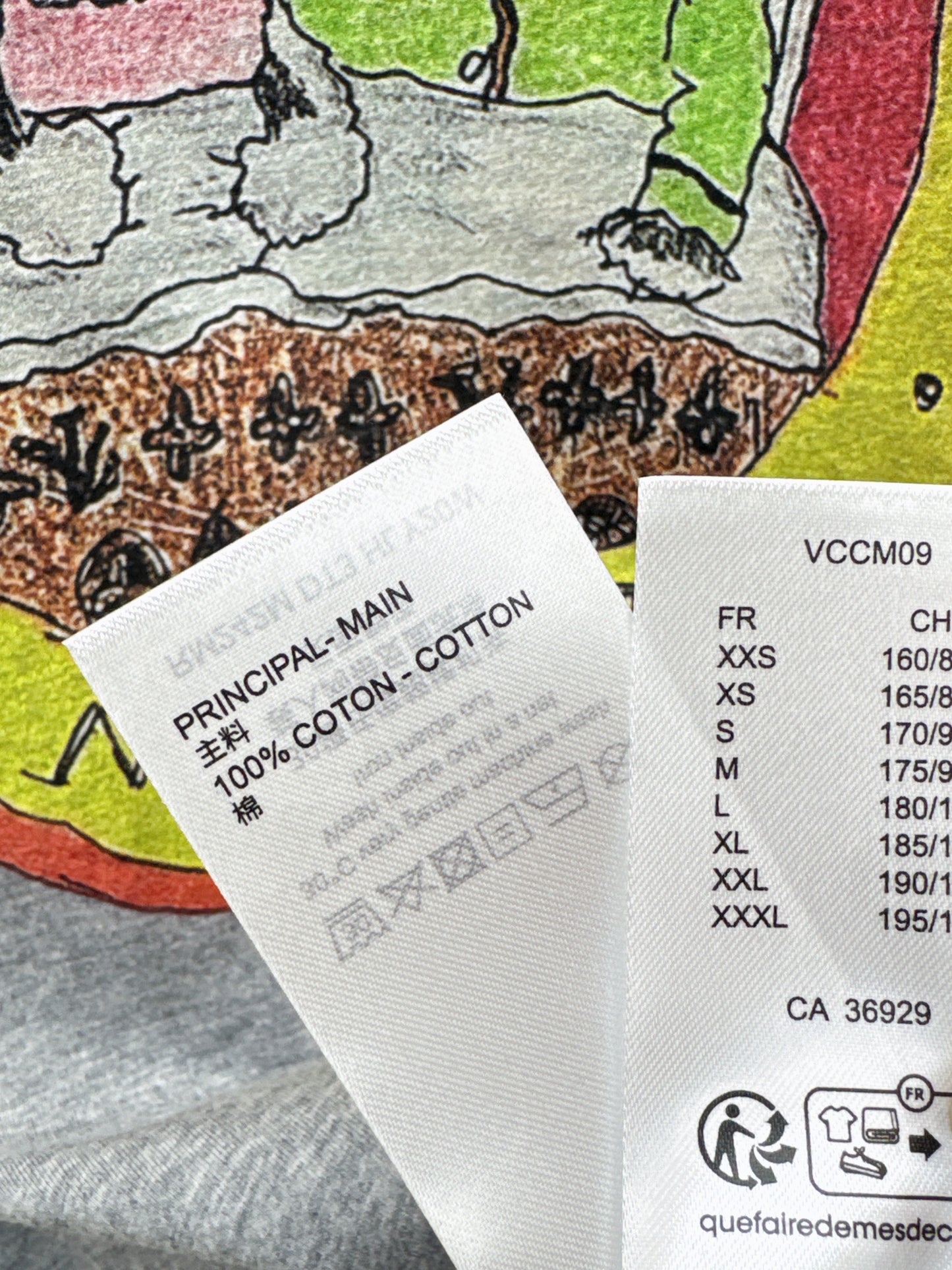 25fw new logo print short-sleeved T-shirt