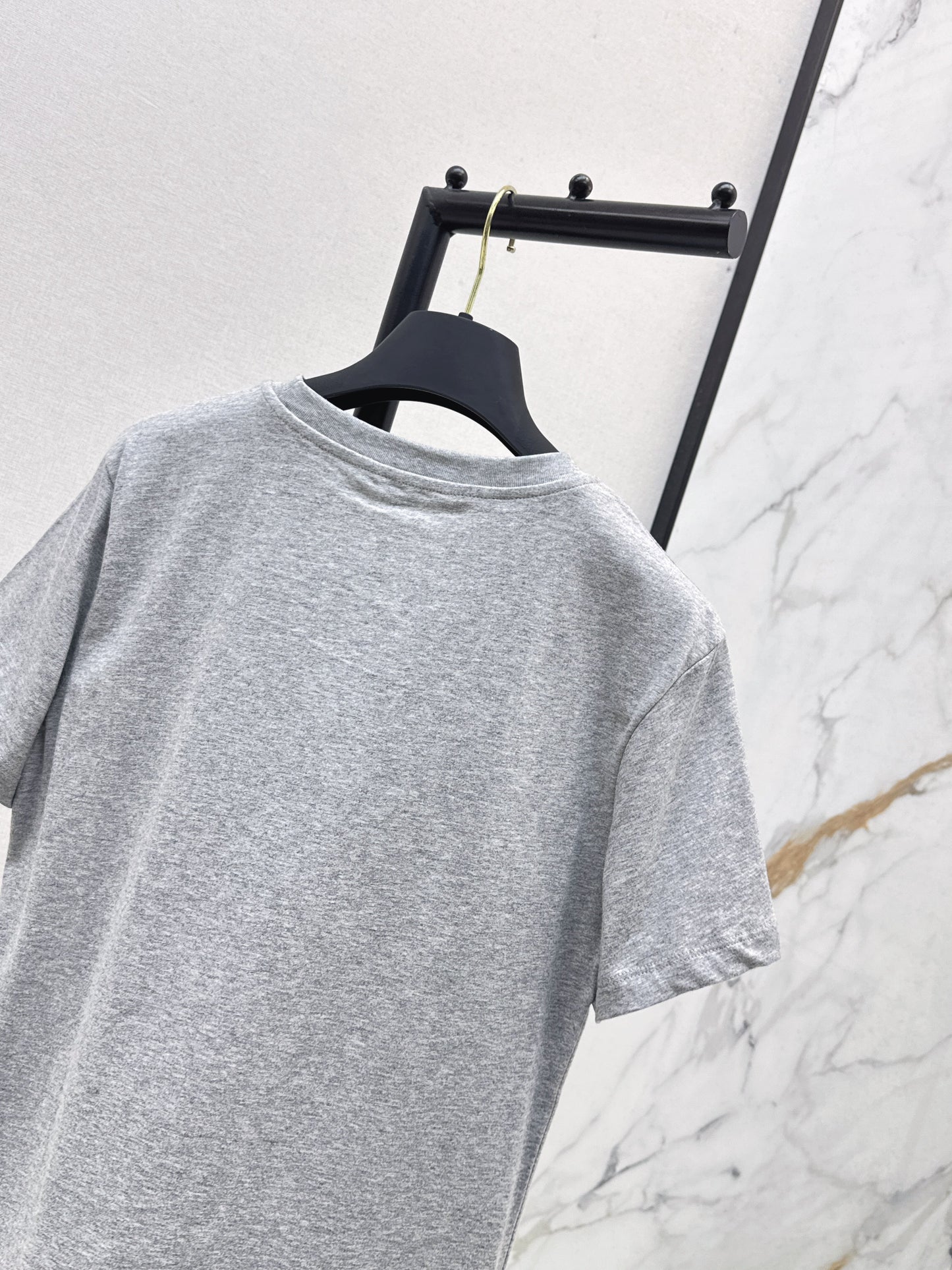 25fw new logo print short-sleeved T-shirt