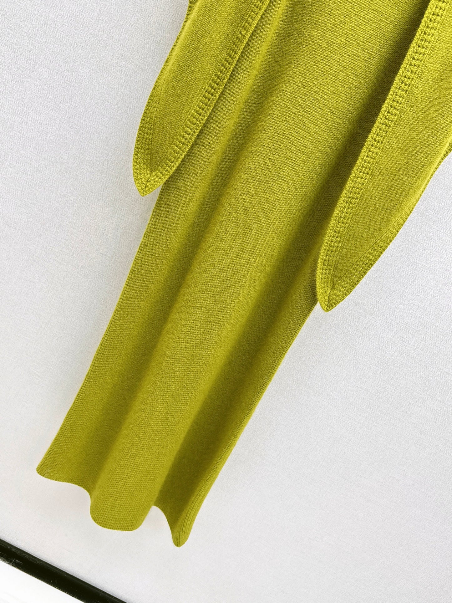 25fw new round neck wool dress with matching shawl