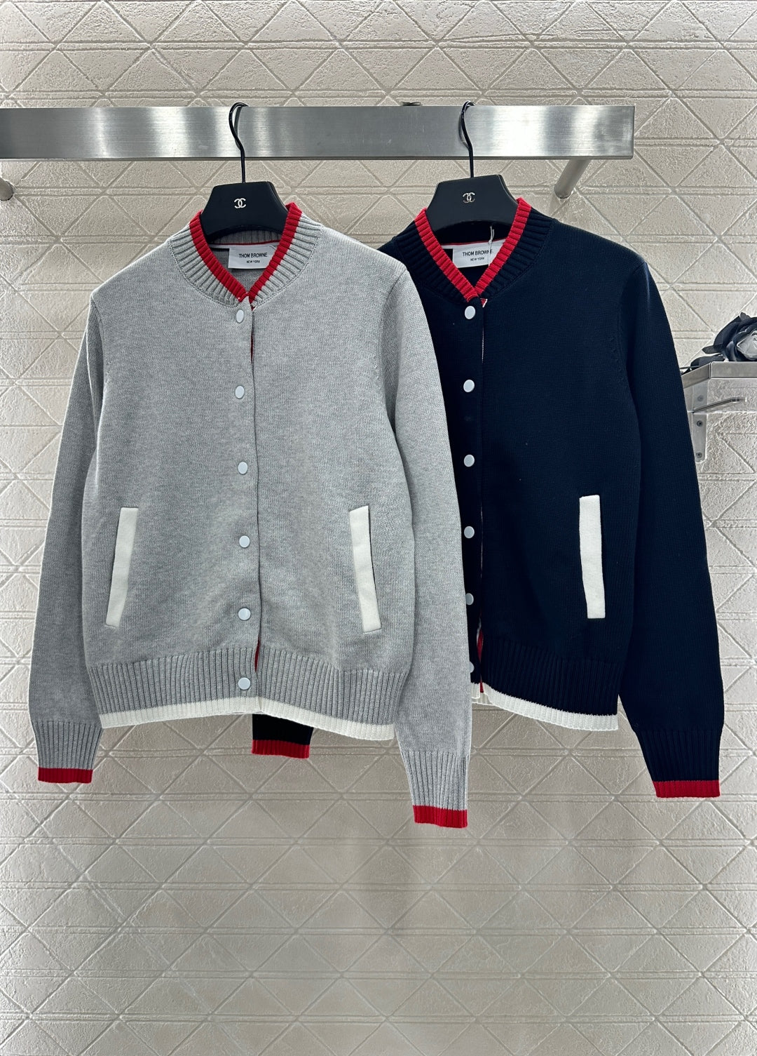 25 Baseball Knitted Jacket