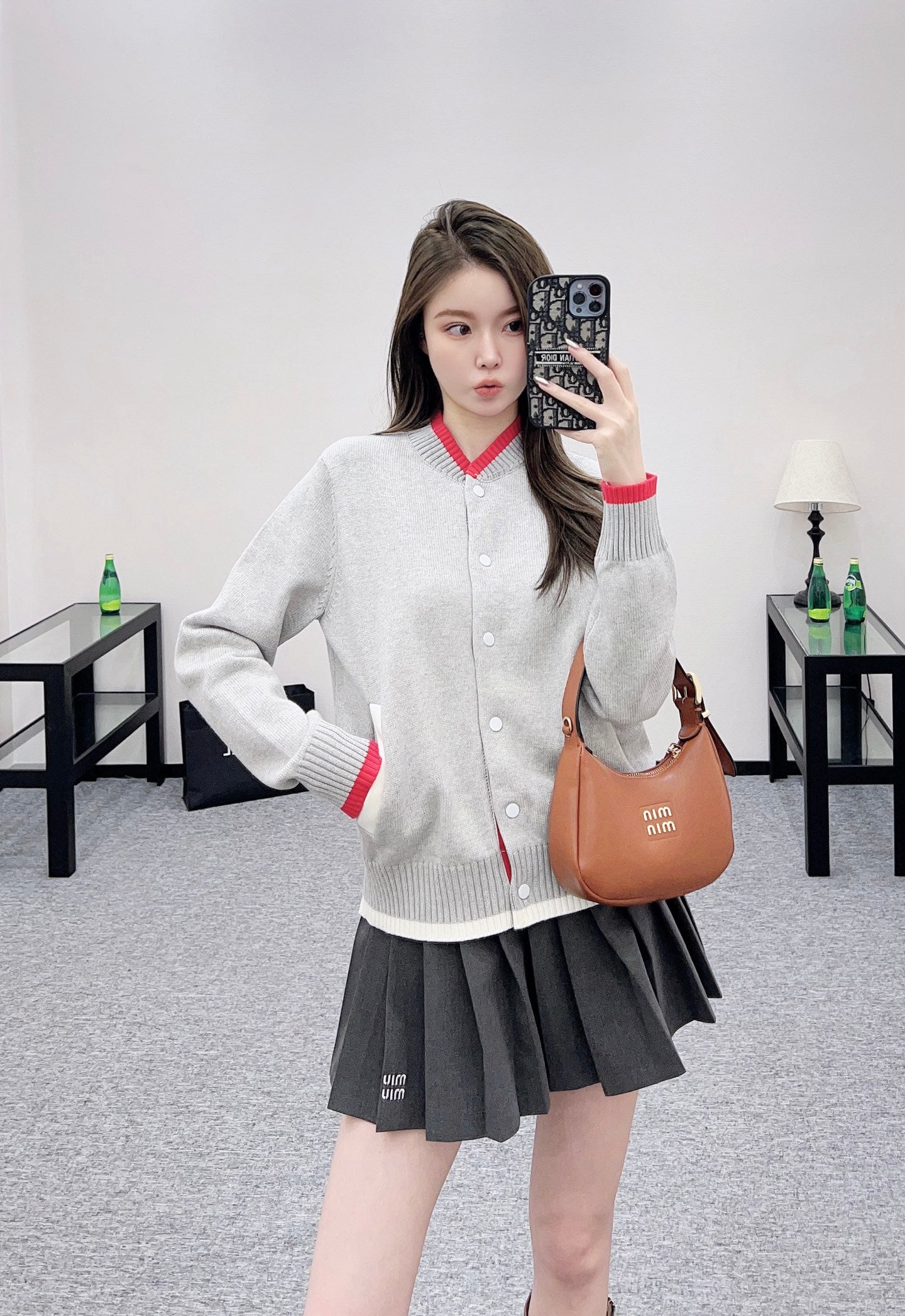 25 Baseball Knitted Jacket