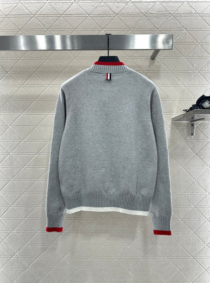 25 Baseball Knitted Jacket