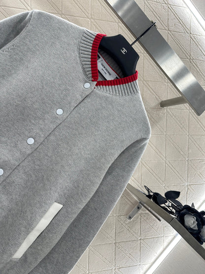 25 Baseball Knitted Jacket
