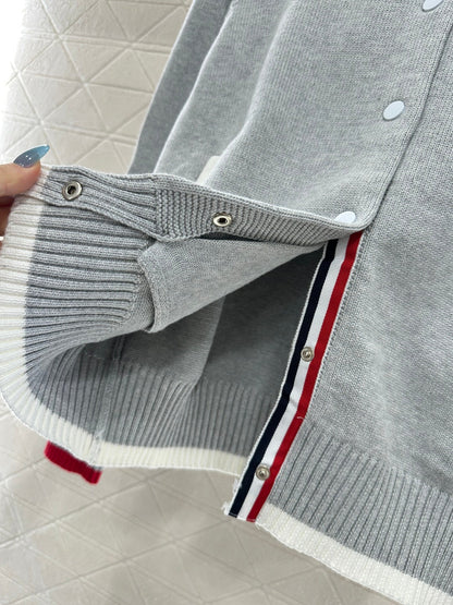 25 Baseball Knitted Jacket