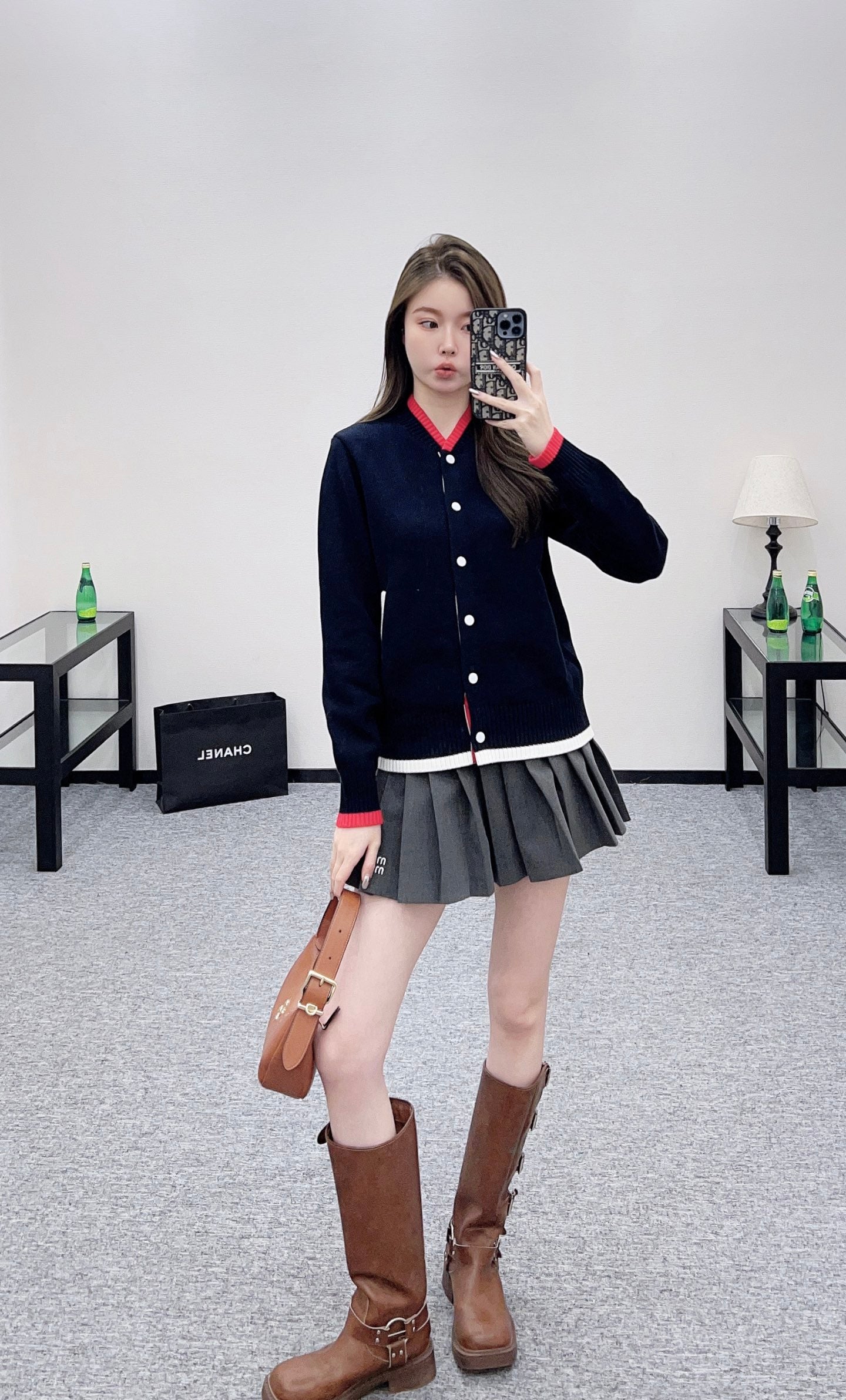 25 Baseball Knitted Jacket