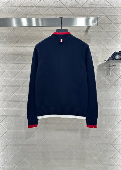 25 Baseball Knitted Jacket