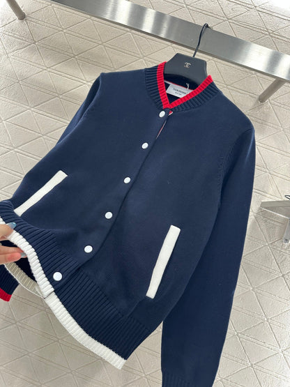 25 Baseball Knitted Jacket