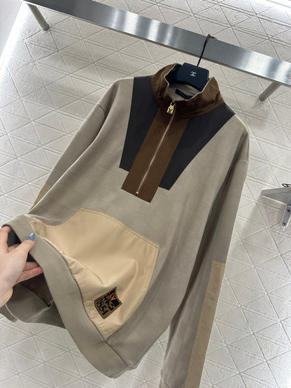 25 Vintage Zipper Sweatshirt