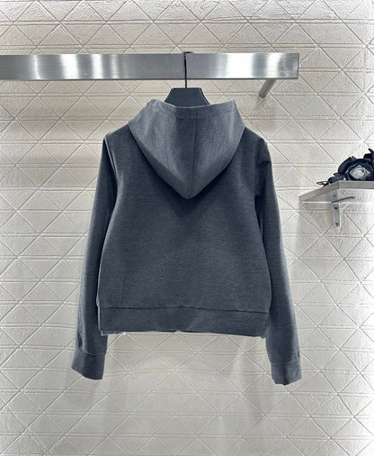 25 Hooded Jacket and Pants Pure Cotton Suit