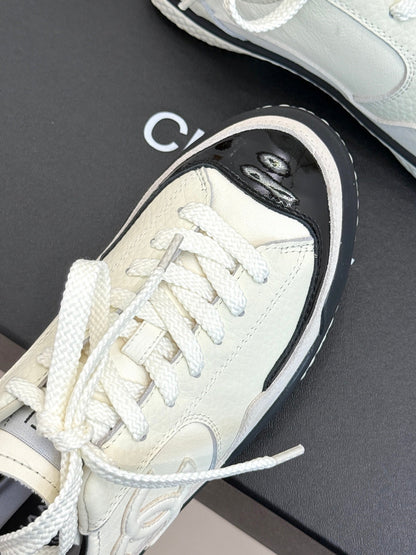 25K new casual board shoes and sports shoes(WHITE/SILVER/BLACK)