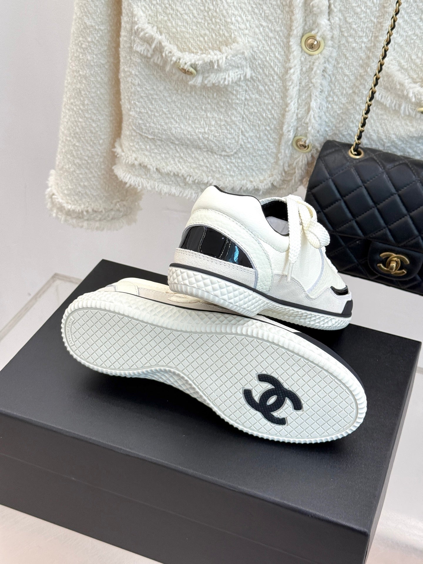 25K new casual board shoes and sports shoes(WHITE/SILVER/BLACK)