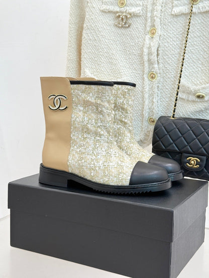 25K Sequined short boots