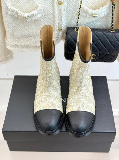 25K Sequined short boots