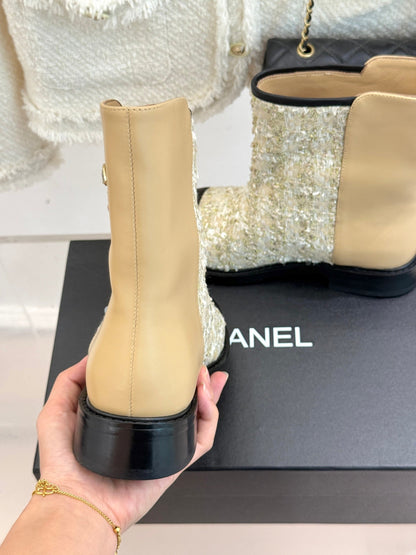 25K Sequined short boots