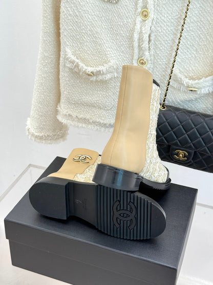 25K Sequined short boots